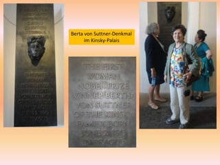 Berta von Suttner-Denkmal
      im Kinsky-Palais
 