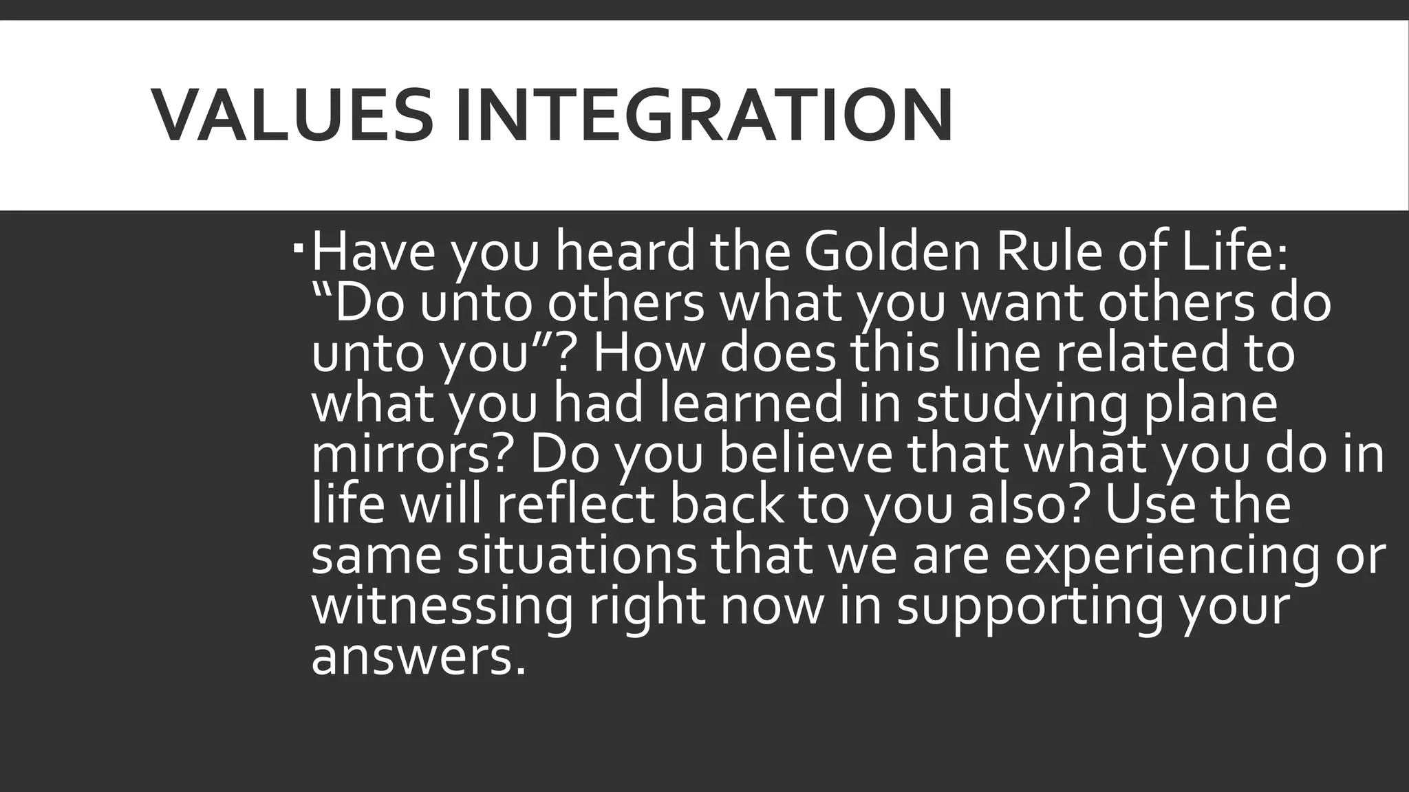 Reflection of Light in Mirrors - Science 10 (S10FE-IIg-h-50-52)