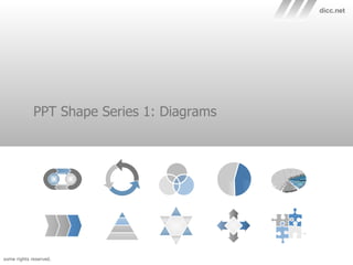 PPT Shape Series 1: Diagrams 