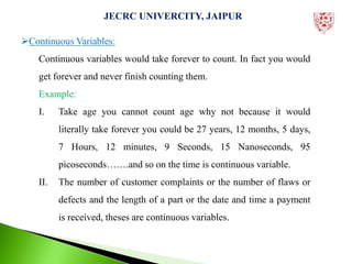 Count Variables Variables for research methodology and its types | PPTX