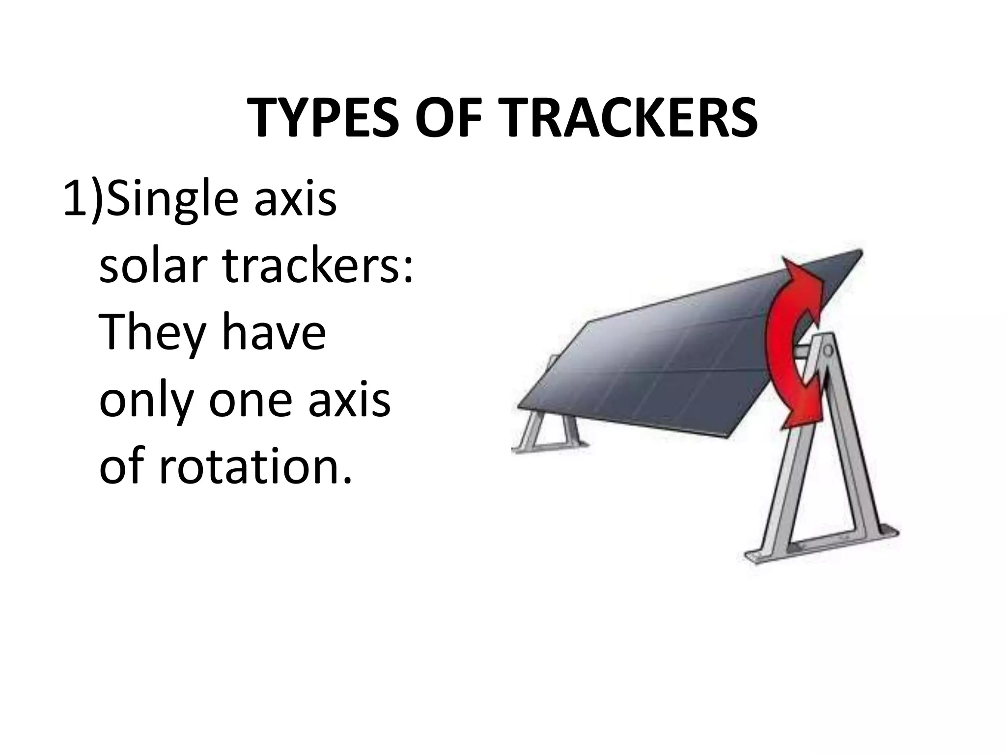 solar-tracker presentation | PPTX