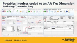 Gp Computer Program Accounting Analytical Accounting in GP with Management Reporter | PPTX