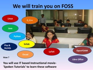 AWARENESS PROGRAMME ON SPOKEN TUTORIALS | PPTX