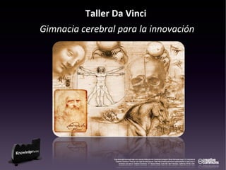 Taller Da Vinci   Gimnacia cerebral para la innovación 