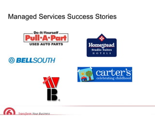 Managed Services Success Stories 