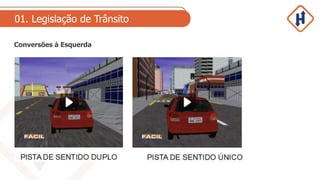 01. Legislação de Trânsito
Conversões à Esquerda
 