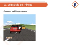 01. Legislação de Trânsito
Cuidados na Ultrapassagem
 