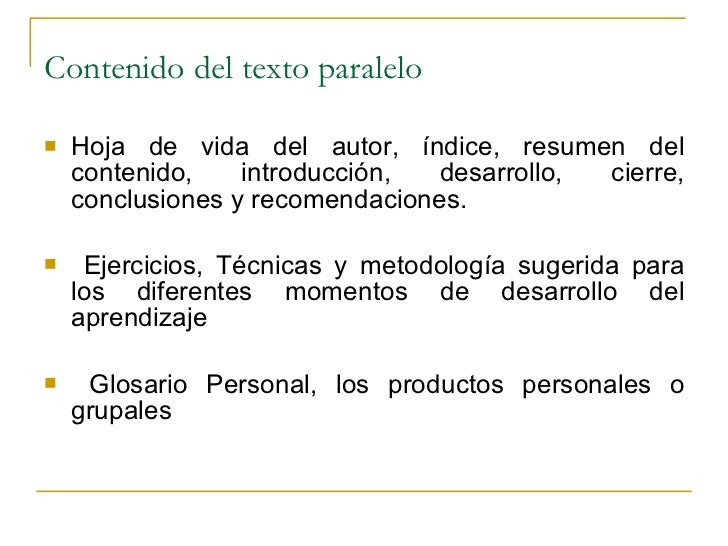 Ppt Texto Paralelo