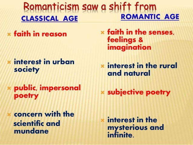 Ppt The Romantic Age