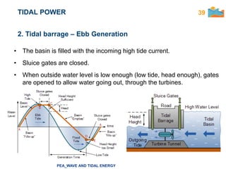 TIDAL ENERGY - ENERGÍA DE LAS MAREAS | PPTX