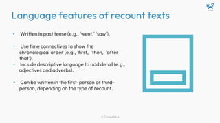 Recount Text Type Example Understanding Recount Text Writing Explained | PDF