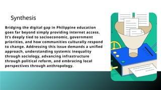 bridging the digital divide educational inequality in the post pandemic ...