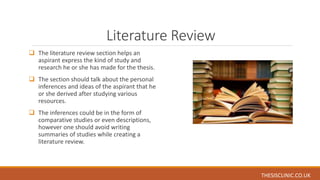 Understanding the Structure of PhD Thesis | PPTX