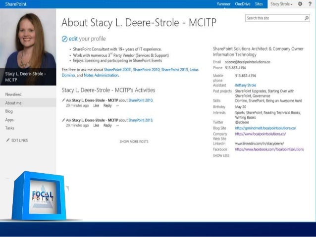 user profiles i didnt know i could do that stacy deere strole shar user profile