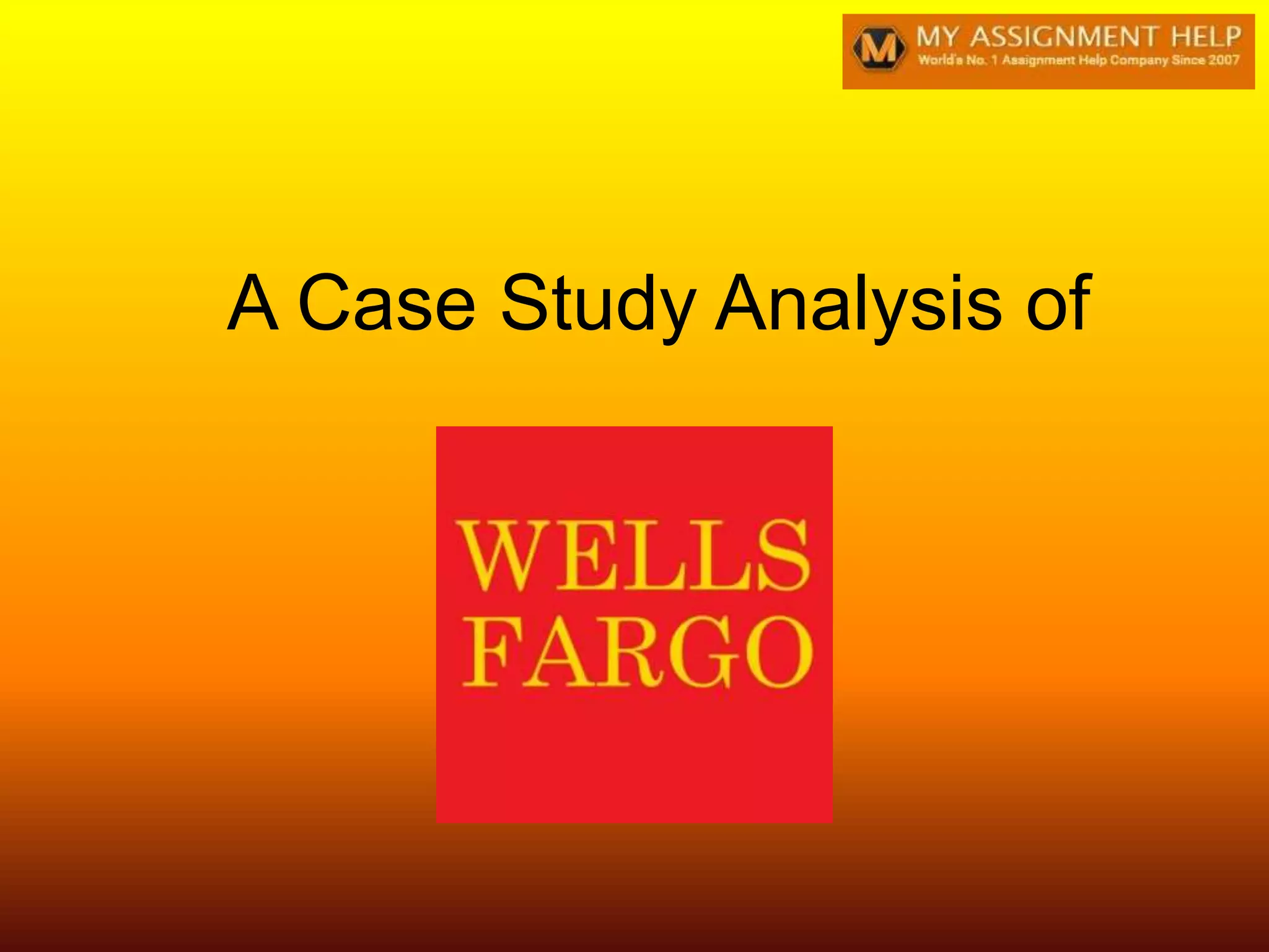 PPT Wells Fargo | PPTX