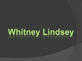 Whitney Lindsey 