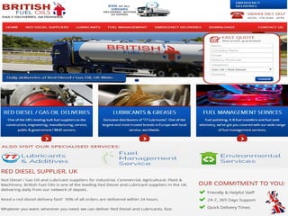 Commercial red diesel supplies