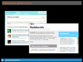 Información global y local 