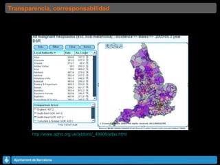 http://www.apho.org.uk/addons/_49906/atlas.html Transparencia, corresponsabilidad 