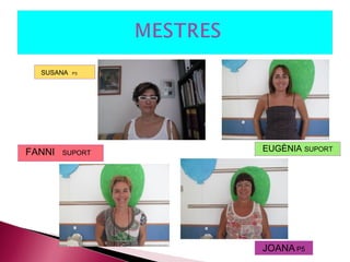 SUSANA   P3




FANNI   SUPORT
                 EUGÈNIA SUPORT




                 JOANA P5
 