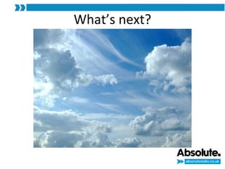 What’s next? 