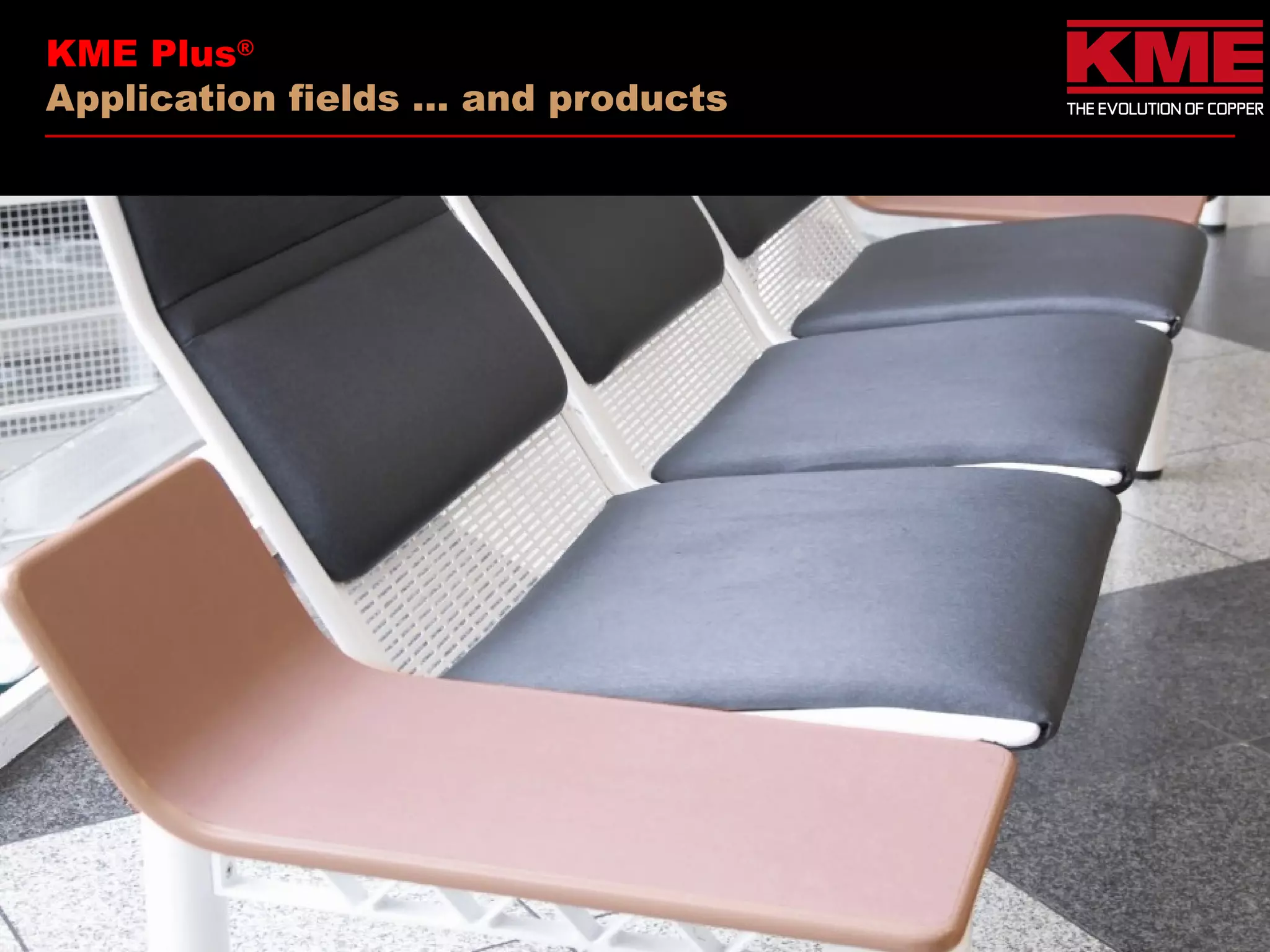 KME Plus®
Application fields … and products




          FOOD & HOSPITALITY
 