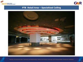 PTB  Retail Area – Specialized Ceiling 