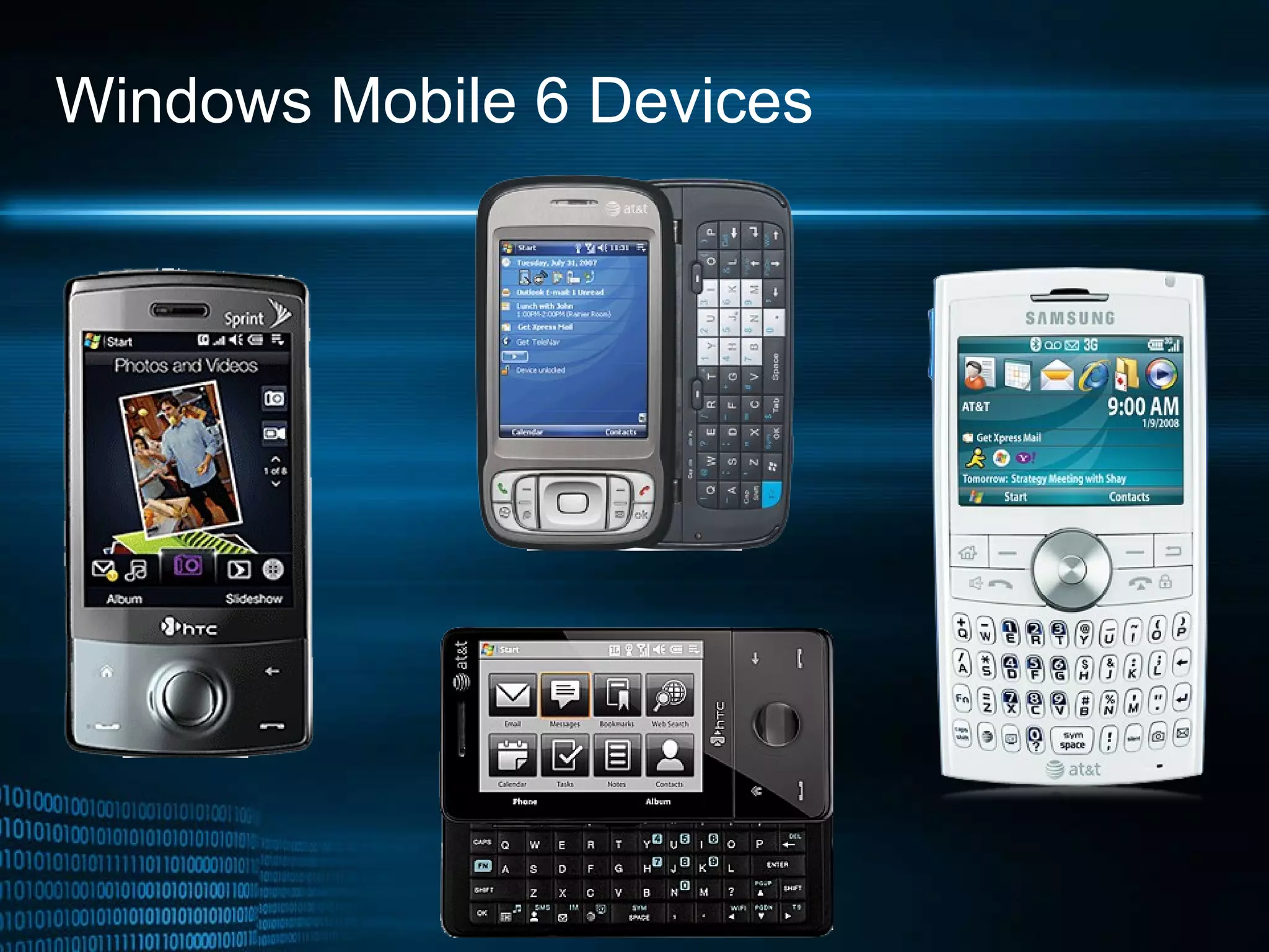 Windows Mobile 6 Devices 
