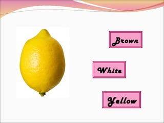 Brown Yellow White 