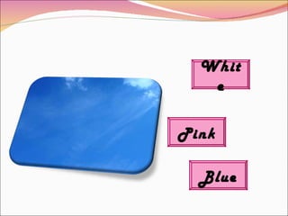 White Blue Pink 