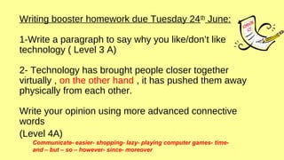 Using connectives | PPT