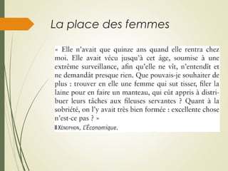 La place des femmes
 