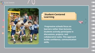 Modern Learning Methods Used by Progressive Schools | PPTX