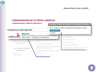 Como confirgurar mi perfil de Linkedin