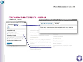 Como confirgurar mi perfil de Linkedin