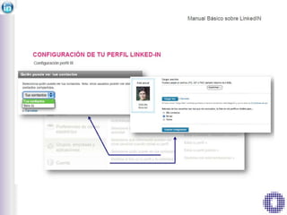 Como confirgurar mi perfil de Linkedin