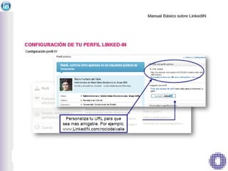 Como confirgurar mi perfil de Linkedin