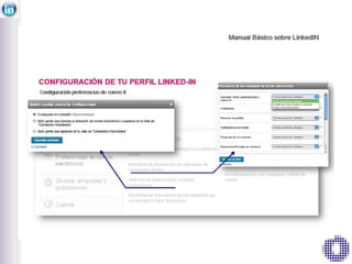 Como confirgurar mi perfil de Linkedin