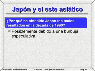 Japón y el este asiático Posiblemente debido a una burbuja especulativa.  ¿Por qué ha obtenido Japón tan malos resultados en la década de 1990? 