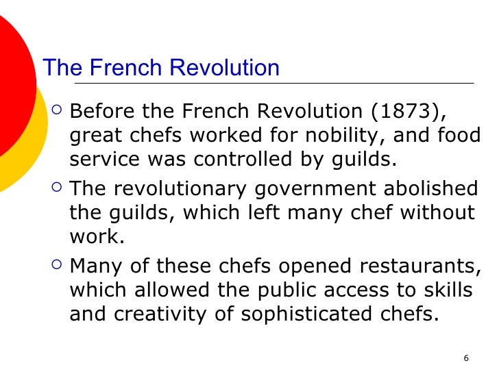 The Food Service Industry