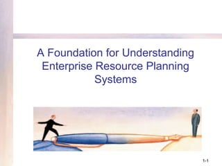 A Foundation for Understanding
Enterprise Resource Planning
Systems

1-1

 