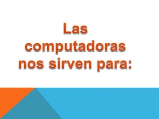 la computadora y sus partes