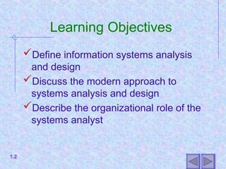 Comprehensive Guide to Systems Analysis and Design in Modern ...