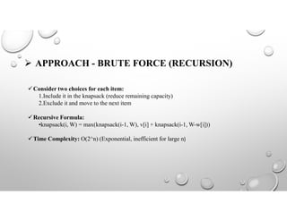 ppt 020/1 Knapsack Problem for engineering .pdf
