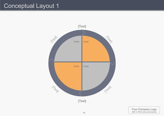 Conceptual Layout 1


                               [Text]




                                             [T
                    t]
                  ex




                                                ex
               [T
                          [Text]   [Text]




                                                   t]
                          [Text]   [Text]
                [T




                                                ] t
                                               ex
                   ex




                                            [T
                    ] t




                               [Text]

                                                        Your Company Logo
                                   30                   WMF or PNG format recommended
 