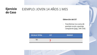 Ejercicio
de Caso
?
 