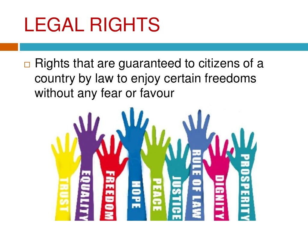 Legal Rights and Duties