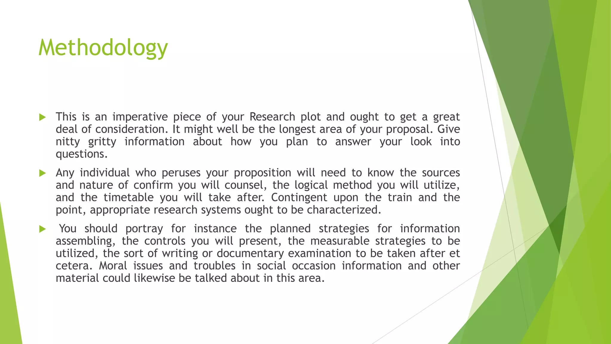 Research Proposal Format | PPTX