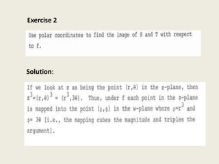 Exercise 2
Solution:
 