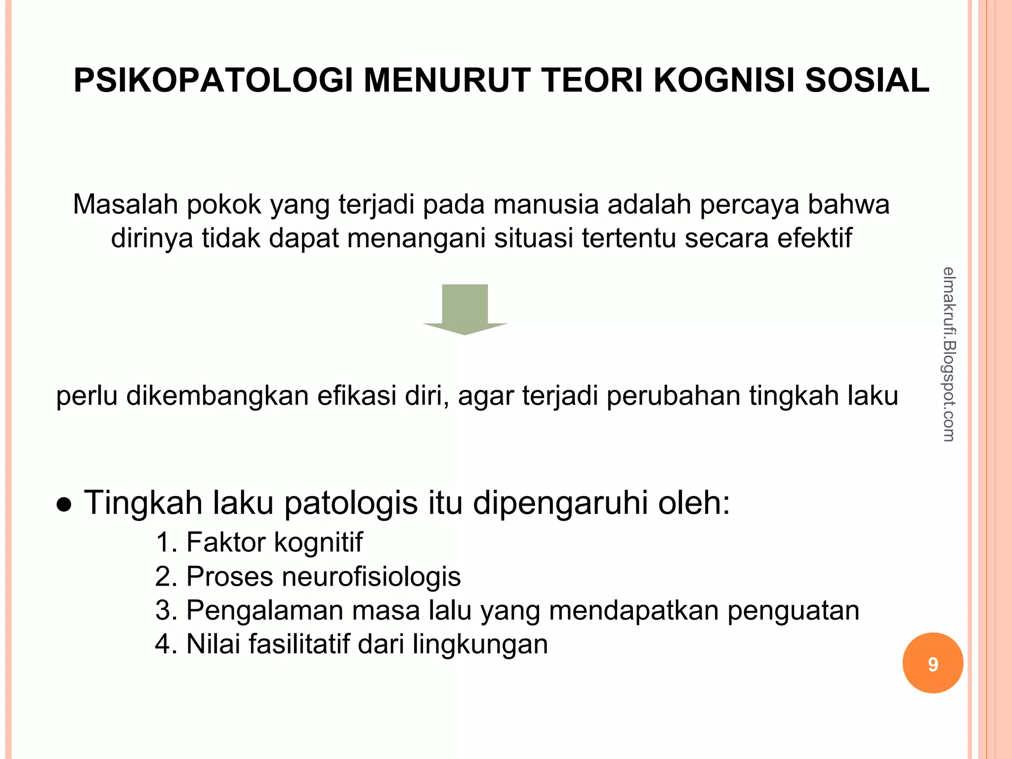 Ppt 05 Teori Social Cognitive Bandura 1 PPT Ppt 05 teori social cognitive bandura 1 ppt